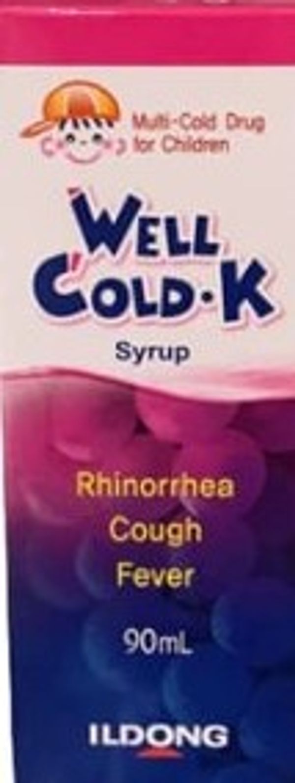 Well Cold K Syrup Ildong Pharm (B/90ml) - បាយមេដ ខេមបូឌា - Buymed ...