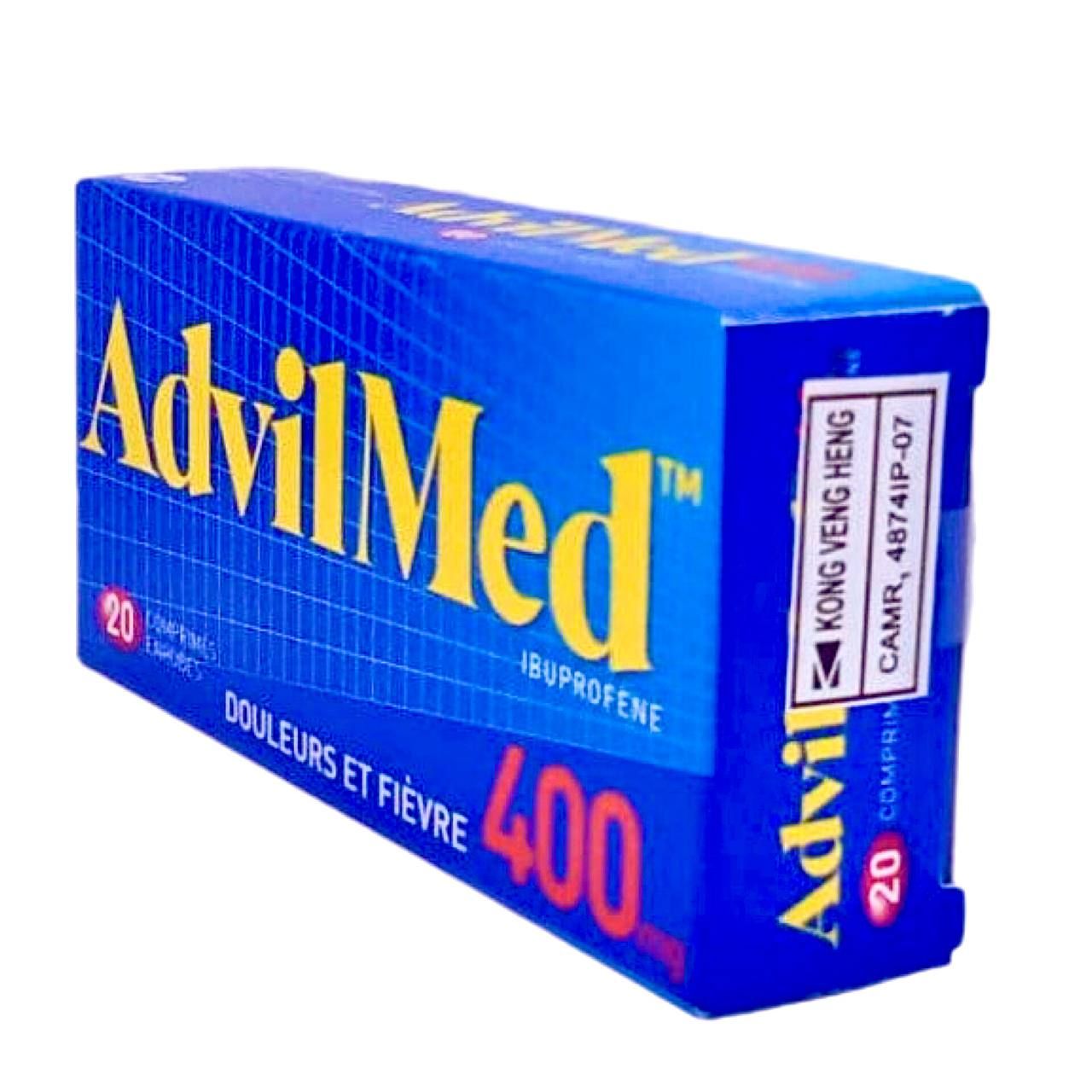 Advil Med 400mg Gsk (20cap/Box) - បាយមេដ ខេមបូឌា - Buymed Cambodia ...