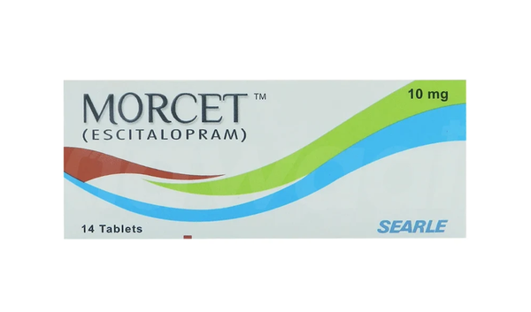 Morcet escitalopram 10mg searle (box/14tab) - បាយមេដ ខេមបូឌា - Buymed ...