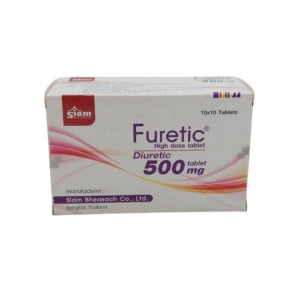 Furetic 500mg SIAM (Box/100s) - Buymed Thailand - ซื้อยาที่บายเมดถูกกว่า