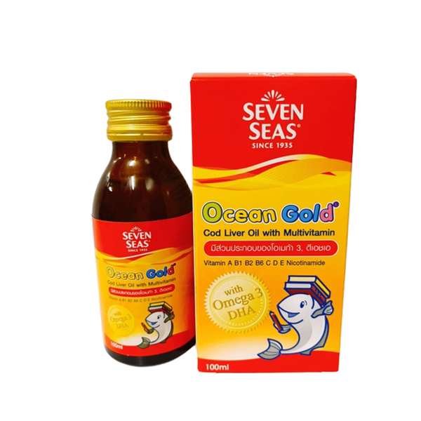 Ocean gold multivitamin syrup SEVEN SEAS (Bottle/100ml) - Buymed ...