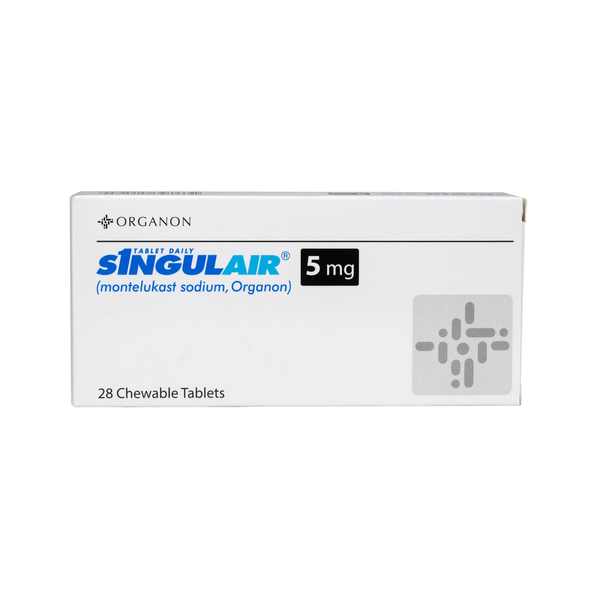 Singulair 5mg ORGANON (Box/28s) - Buymed Thailand - ซื้อยาที่บายเมดถูกกว่า