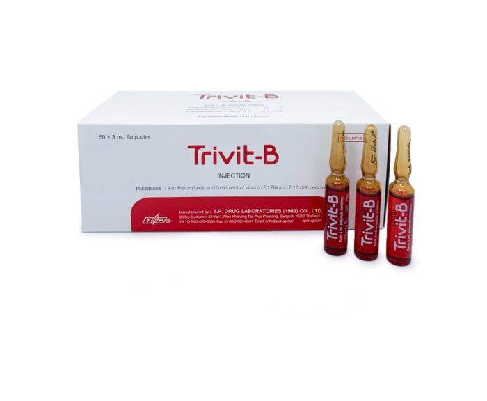 Trivit-B Injection T.P. Drug Laboratories (B/50Amps x3ml) - បាយមេដ ...