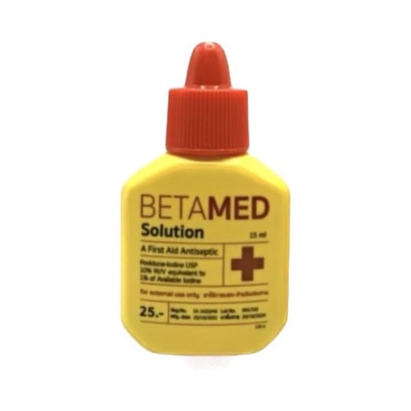 Betamed solution 10% MEDIC (Bottle/15ml) - Buymed Thailand - ซื้อยาที่ ...