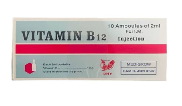 Vitamin B12 Injection Ningbo DHY Pharma (Box/10amp) - បាយមេដ ខេមបូឌា ...