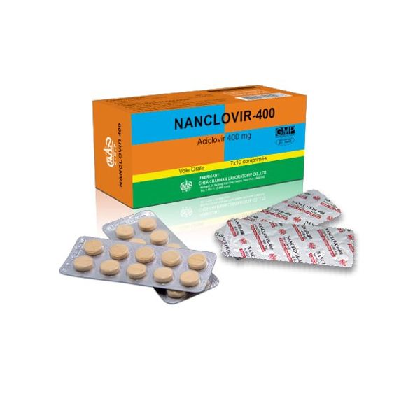 Nanclovir-400mg Chea Chamnan (B/7bl x10 Tabs) - បាយមេដ ខេមបូឌា - Buymed ...