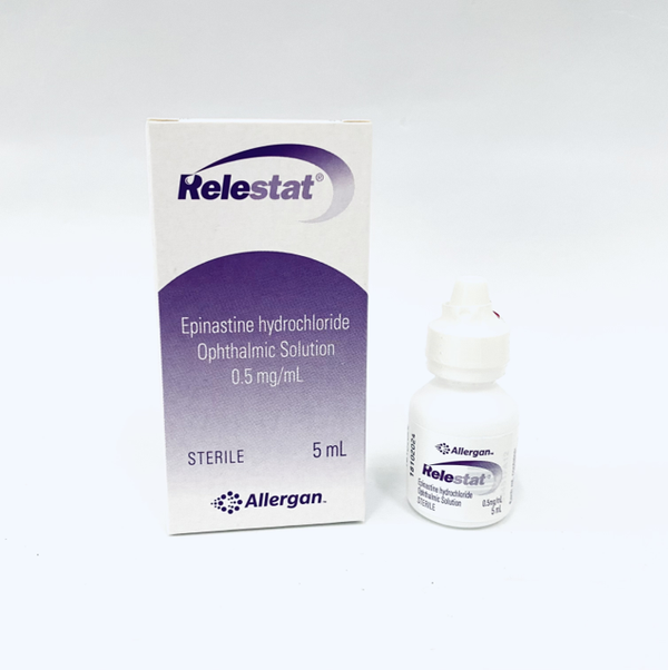 Relestat eye drops 0.5% ALLERGAN (Bottle/5ml) - Buymed Thailand - ซื้อ ...
