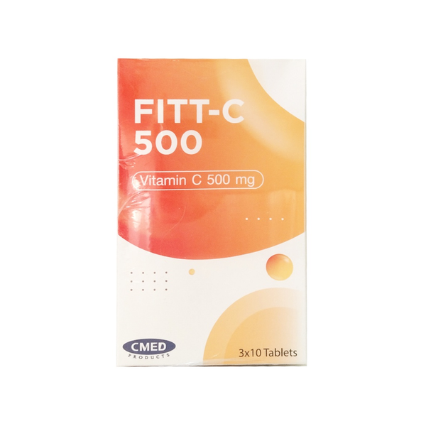 Fitt-C 500mg CMED (Box/30s) - Buymed Thailand - ซื้อยาที่บายเมดถูกกว่า