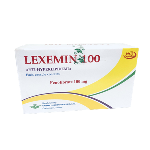 Lexemin 100mg UNISON (Box/100s) - Buymed Thailand - ซื้อยาที่บายเมดถูกกว่า