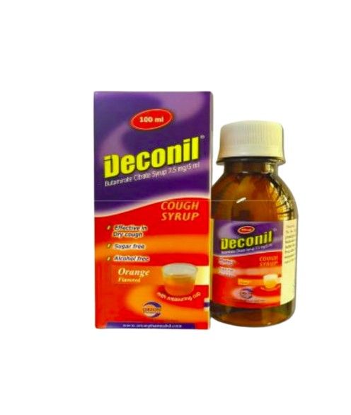 Deconil butamirate citrate 7.5mg /5ml orion pharma (bot/100ml) - បាយមេដ ...