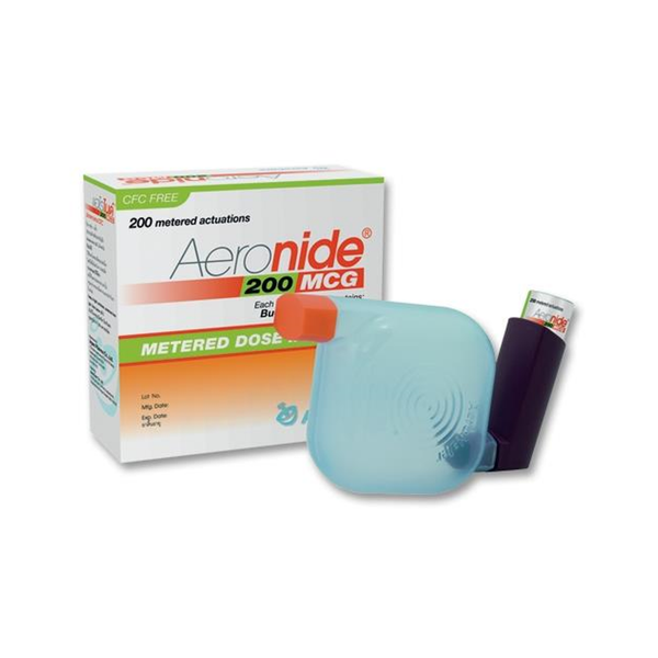 Aeronide (with spacer) 200mcg AEROCARE (Box/200doses) - Buymed Thailand ...