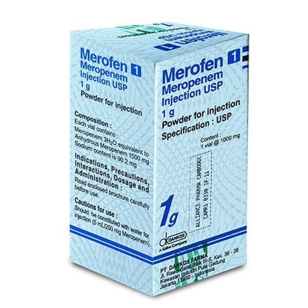 Merofen meropenem 1gr kalbe (box/1vial) - បាយមេដ ខេមបូឌា - Buymed ...