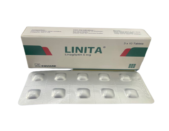 Linita linagliptin 5mg square (box/30tab) - បាយមេដ ខេមបូឌា - Buymed ...
