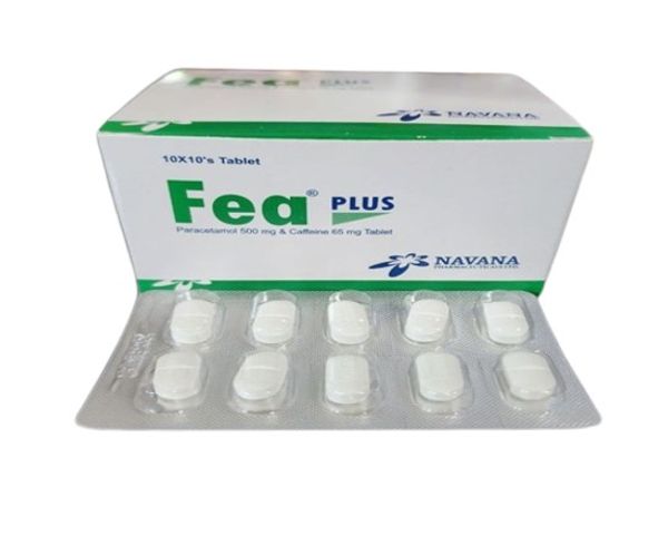Fea plus 500mg/65mg navana (box/100tab) - បាយមេដ ខេមបូឌា - Buymed ...