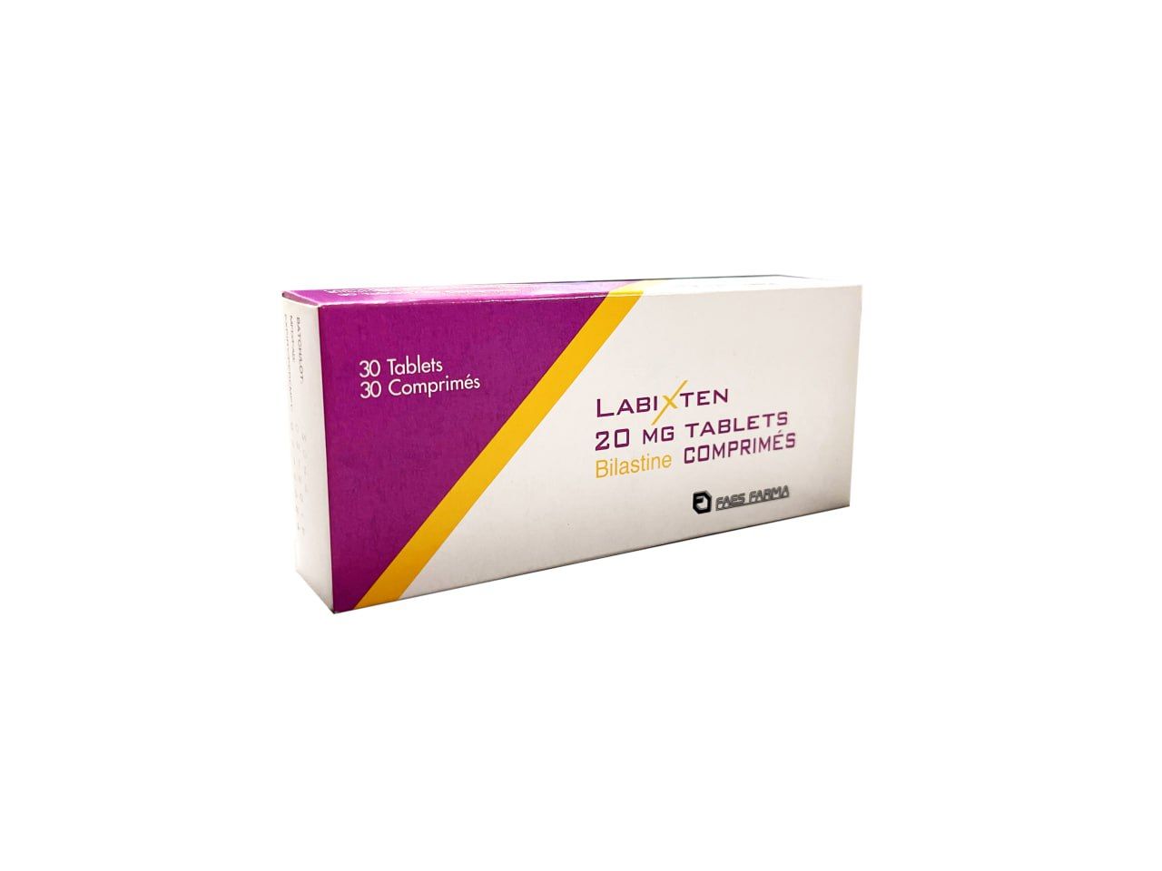 Labixten 20mg Faes Farma (B/3x10Tabs) - បាយមេដ ខេមបូឌា - Buymed ...