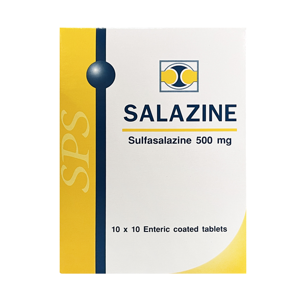 Salazine 500mg SPS (Box/100s) - Buymed Thailand - ซื้อยาที่บายเมดถูกกว่า