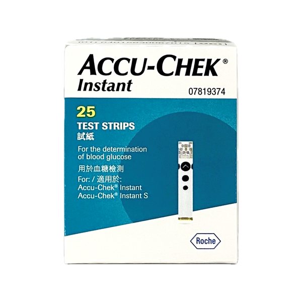 Accu-Chek Instant test strips ROCHE (Box/25s) - Buymed Thailand - ซื้อ ...