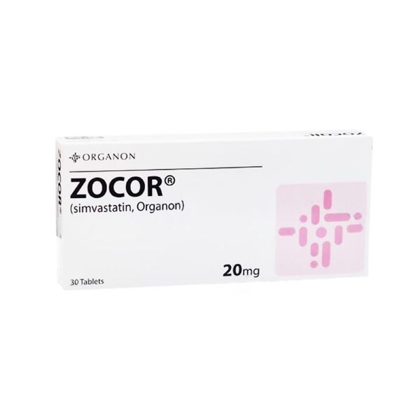 Zocor 20mg ORGANON (Box/30s) - Buymed Thailand - ซื้อยาที่บายเมดถูกกว่า