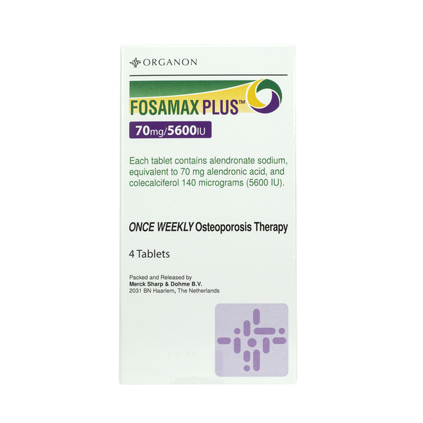 Fosamax plus ORGANON (Box/4s) - Buymed Thailand - ซื้อยาที่บายเมดถูกกว่า