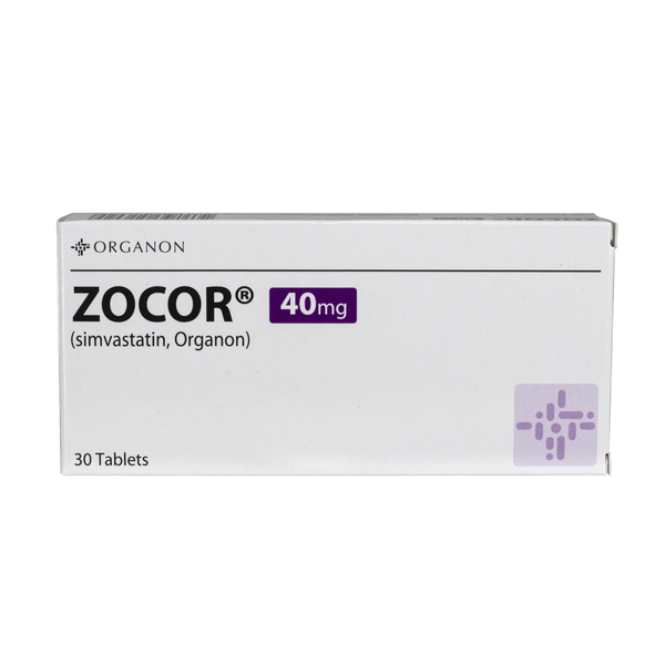 Zocor 40mg ORGANON (Box/30s) - Buymed Thailand - ซื้อยาที่บายเมดถูกกว่า