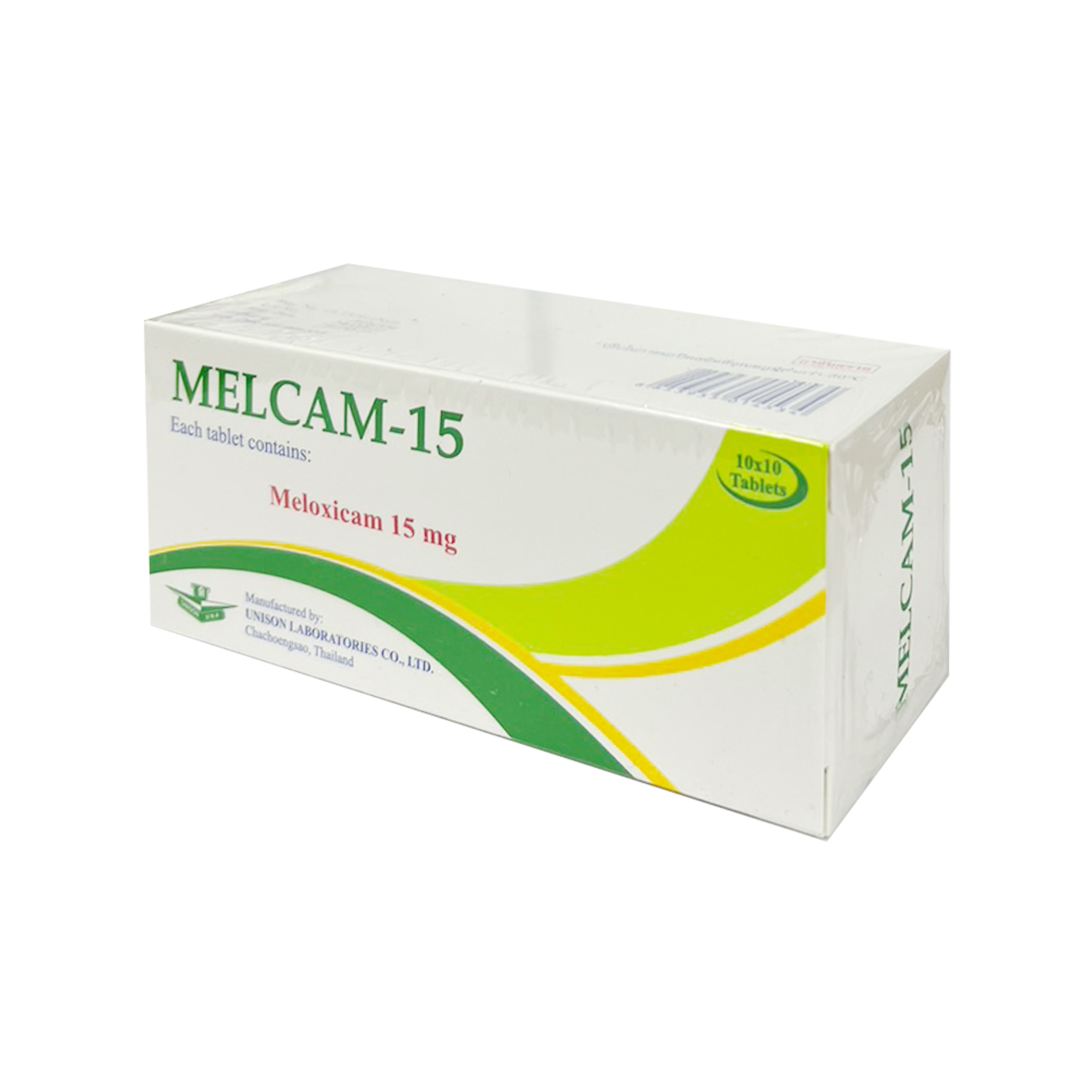 Melcam 15mg MEDLINE (Box/100s) - Buymed Thailand - ซื้อยาที่บายเมดถูกกว่า