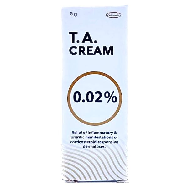 T.A cream 0.02% OSOTH INTER (Tube/5g) - Buymed Thailand - ซื้อยาที่บาย ...