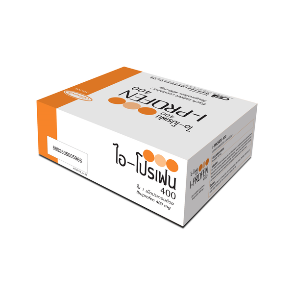 I-Profen (กลมครีม) 400mg OSOTH INTER (Box/500s) - Buymed Thailand ...