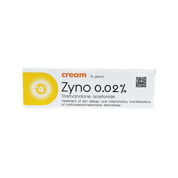 Zyno cream 0.02% BKD (Tube/15g) - Buymed Thailand - ซื้อยาที่บายเมดถูกกว่า