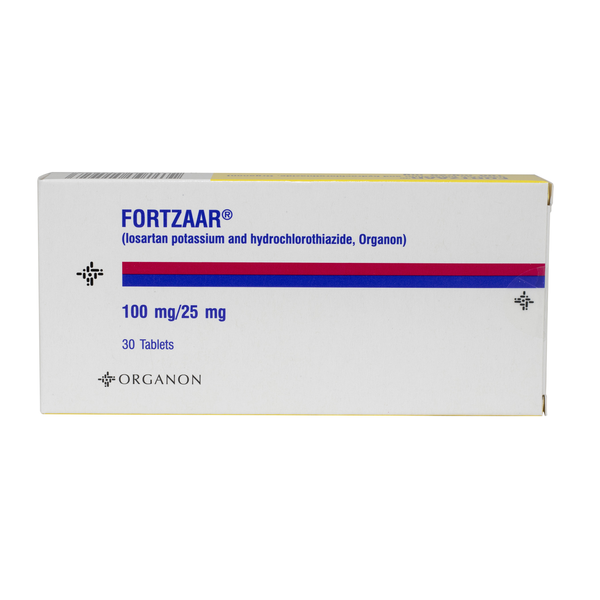 Fortzaar 100mg + 25mg ORGANON (Box/30s) - Buymed Thailand - ซื้อยาที่ ...