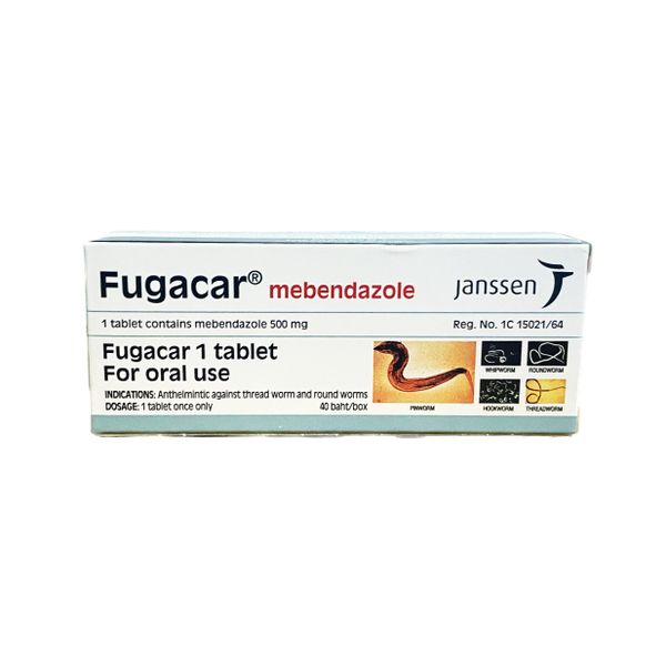 Fugacar 500mg KENVUE (Box/1s) - Buymed Thailand - ซื้อยาที่บายเมดถูกกว่า