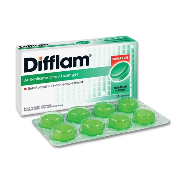 Difflam mint-fresh sugar free INOVA (Box/16s) - Buymed Thailand - ซื้อ ...
