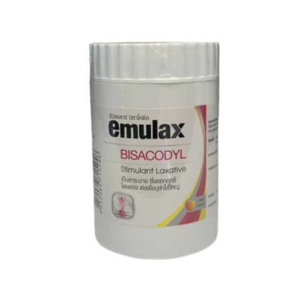 Emulax Bisacodyl LP 5mg L.P. (Bottle/1000s) - Buymed Thailand - ซื้อยา ...