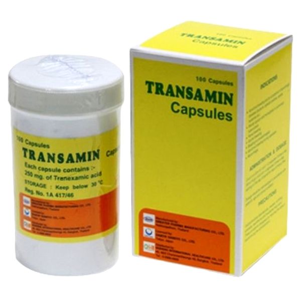 Transamin 250mg DAIICHI-SANKYO (Bottle/100s) - Buymed Thailand - ซื้อยา ...