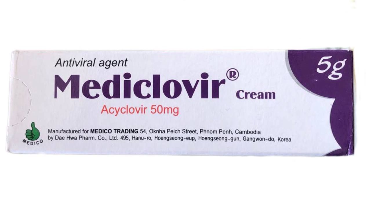 Mediclovir Cream Medico (Tube/5g) - បាយមេដ ខេមបូឌា - Buymed Cambodia ...