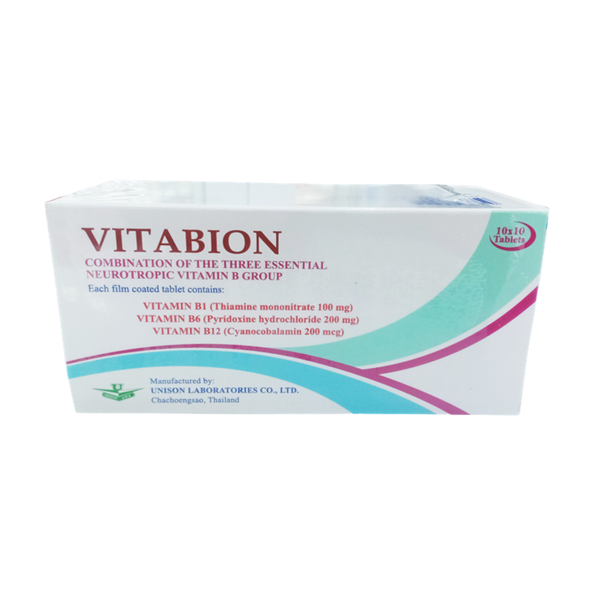 Vitabion B1-6-12 MEDLINE (Box/100s) - Buymed Thailand - ซื้อยาที่บายเมด ...
