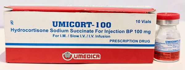 Umicort- 100mg Inj Umedica (B/10 Vails) - បាយមេដ ខេមបូឌា - Buymed ...