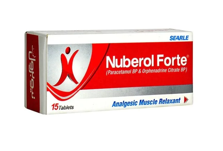 Nuberol forte 650mg/50mg searle (box/15tab) - បាយមេដ ខេមបូឌា - Buymed ...