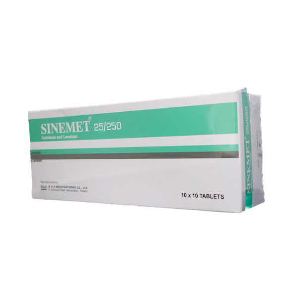 Sinemet 25/250mg M&H (Box/100s) - Buymed Thailand - ซื้อยาที่บายเมดถูกกว่า