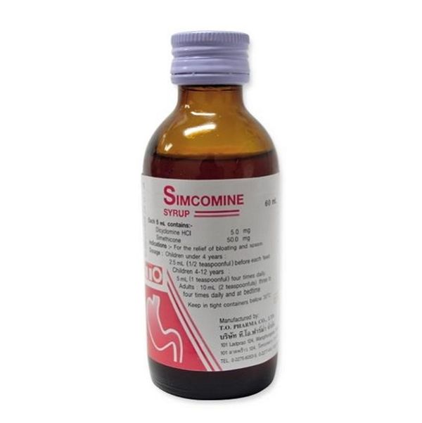 Simcomine Syrup T.O. (Bottle/60ml) - Buymed Thailand - ซื้อยาที่บายเมด ...