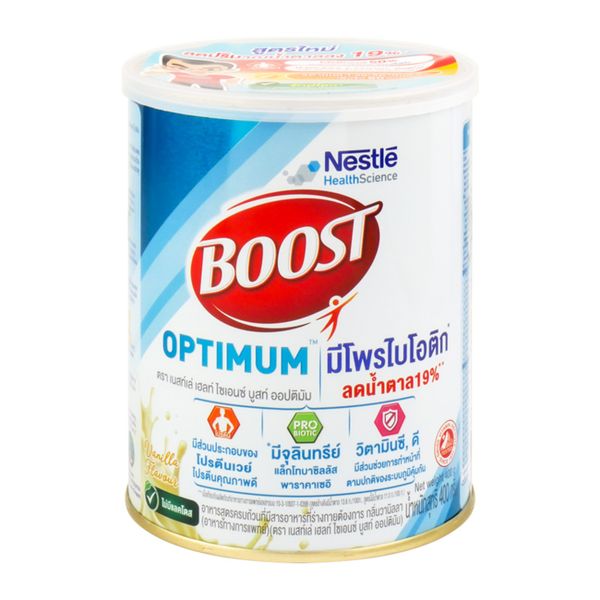 Boost Optimum NESTLE (Bottle/400g) - Buymed Thailand - ซื้อยาที่บายเมด ...