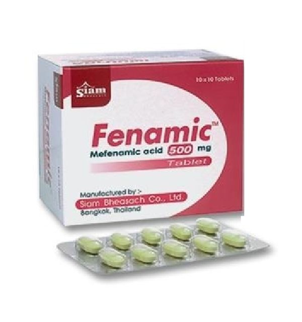 Fenamic capsule 500mg SIAM (Box/100s) - Buymed Thailand - ซื้อยาที่บาย ...