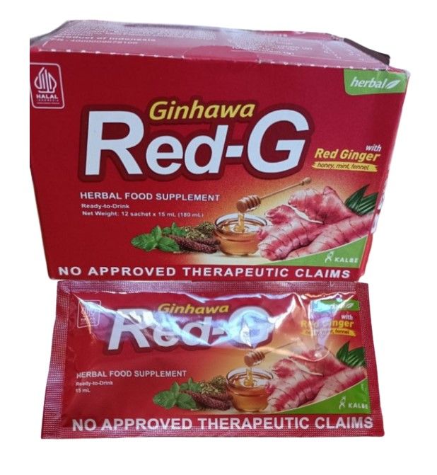 Red-G ginger with honey kalbe (box/12sac/15ml) - បាយមេដ ខេមបូឌា ...
