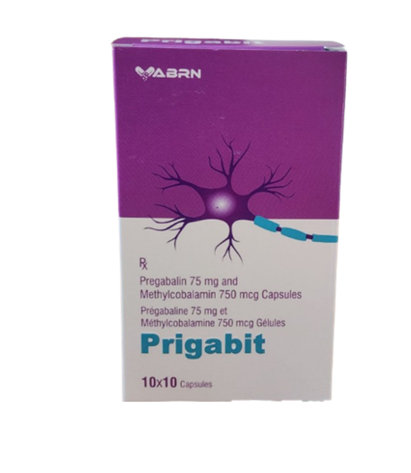 Prigabit 75mg/750mg cubit life science (box/100cap) - បាយមេដ ខេមបូឌា ...