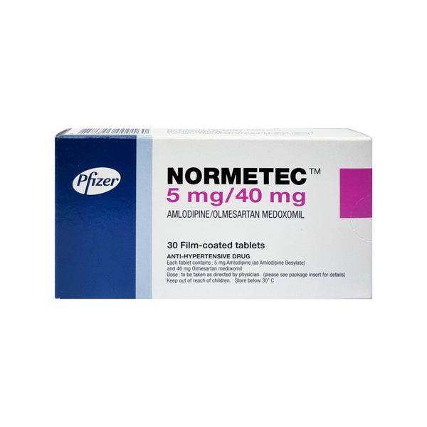 (ข.ย.10) Normetec 5mg/40mg PFIZER (Box/30s) - Buymed Thailand - ซื้อยา ...