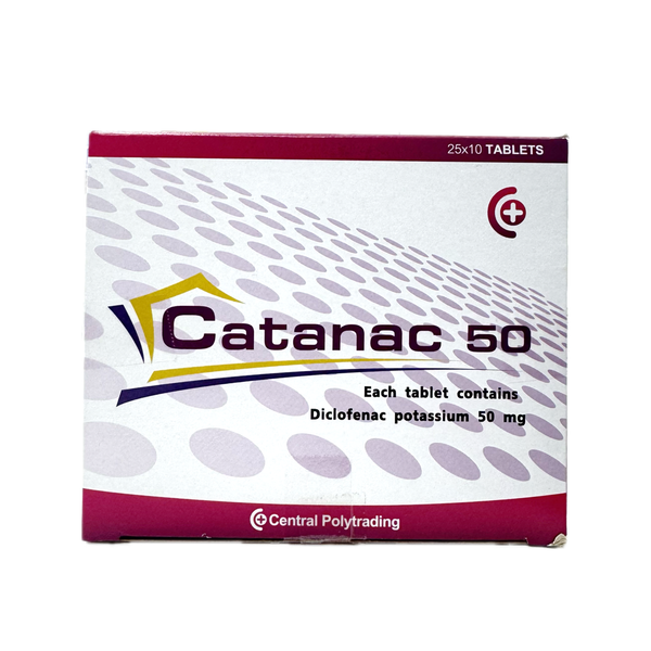 Catanac 50mg CPL (Box/250s) - Buymed Thailand - ซื้อยาที่บายเมดถูกกว่า
