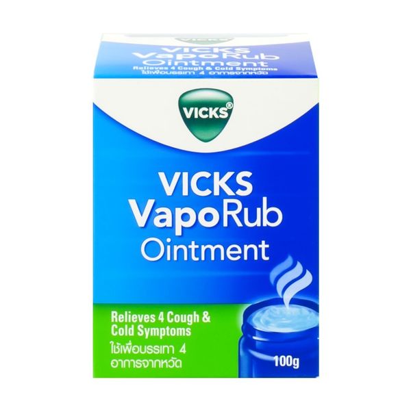 Vicks Vaporub P&G (Jar/100g) - Buymed Thailand - ซื้อยาที่บายเมดถูกกว่า