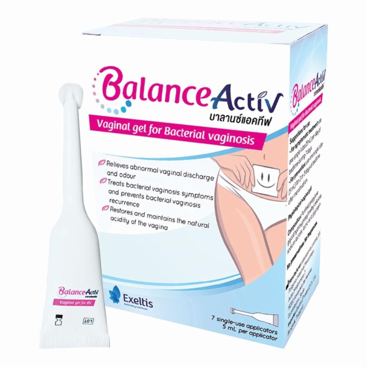 Balance Activ vaginal gel EXELTIS (Box/7s/5ml) - Buymed Thailand - ซื้อ ...