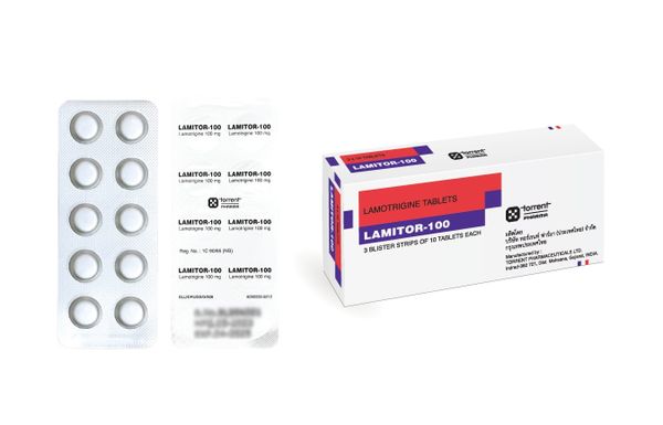 Lamitor-100mg (lamotrigine-tablets) TORRENT (Box/30s) - Buymed Thailand ...