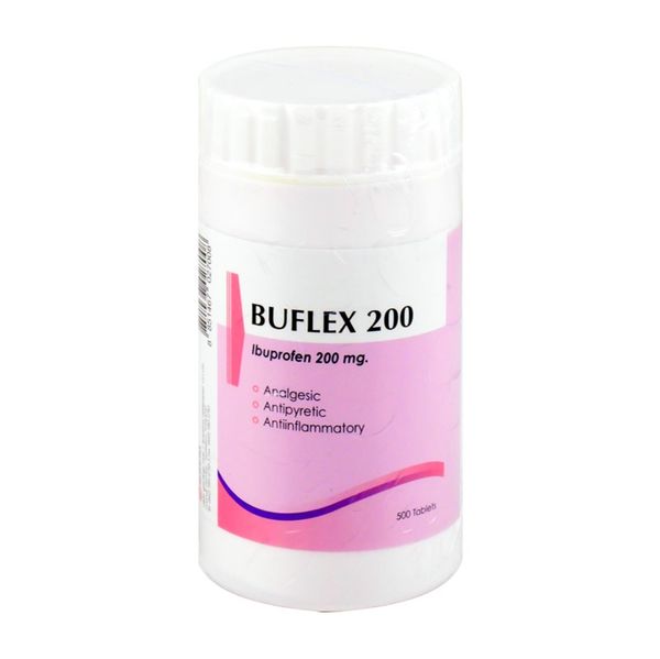 Buflex 200mg BURAPHA (Bottle/500s) - Buymed Thailand - ซื้อยาที่บายเมด ...