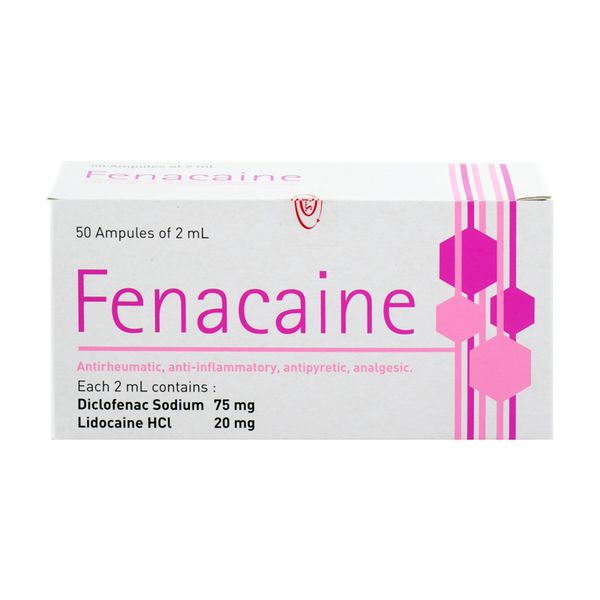 Fenacaine injection (75mg+20mg/2ml) IM LBS (Box/50s/2ml) - Buymed ...